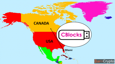 CBlocks : la startup crypto quitte les USA pour s'installer au Canada