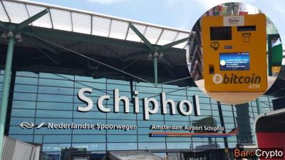 Pays-Bas : L'aéroport Schiphol d'Amsterdam s'offre un Bitcoin ATM