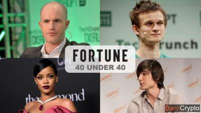 Brian Armstrong (Coinbase), 20e au classement 40 under 40 de Fortune