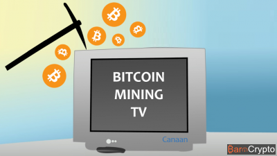 Canaan : le géant du mining dévoile la 1ère TV de minage de Bitcoin