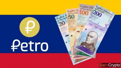 Petro (PTR) fixé à 60 dollars et nouveau bolivar lancé au Venezuela