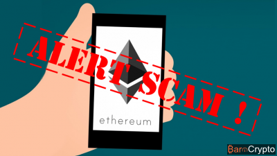 La chute ETH à $275 coïncide avec l'apparition d'un Scam App Ethereum