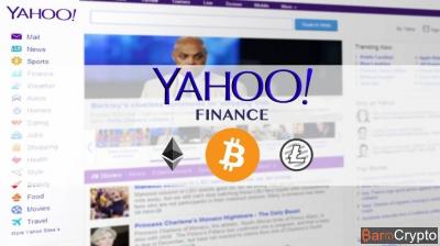 Le Bitcoin repasse au vert et Yahoo l'ajoute sur son portail Finance