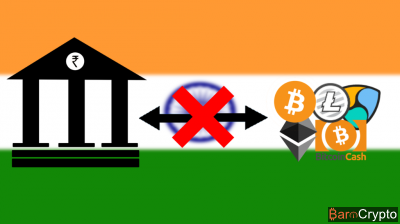 Inde : la RBI interdit les transactions crypto au niveau des banques