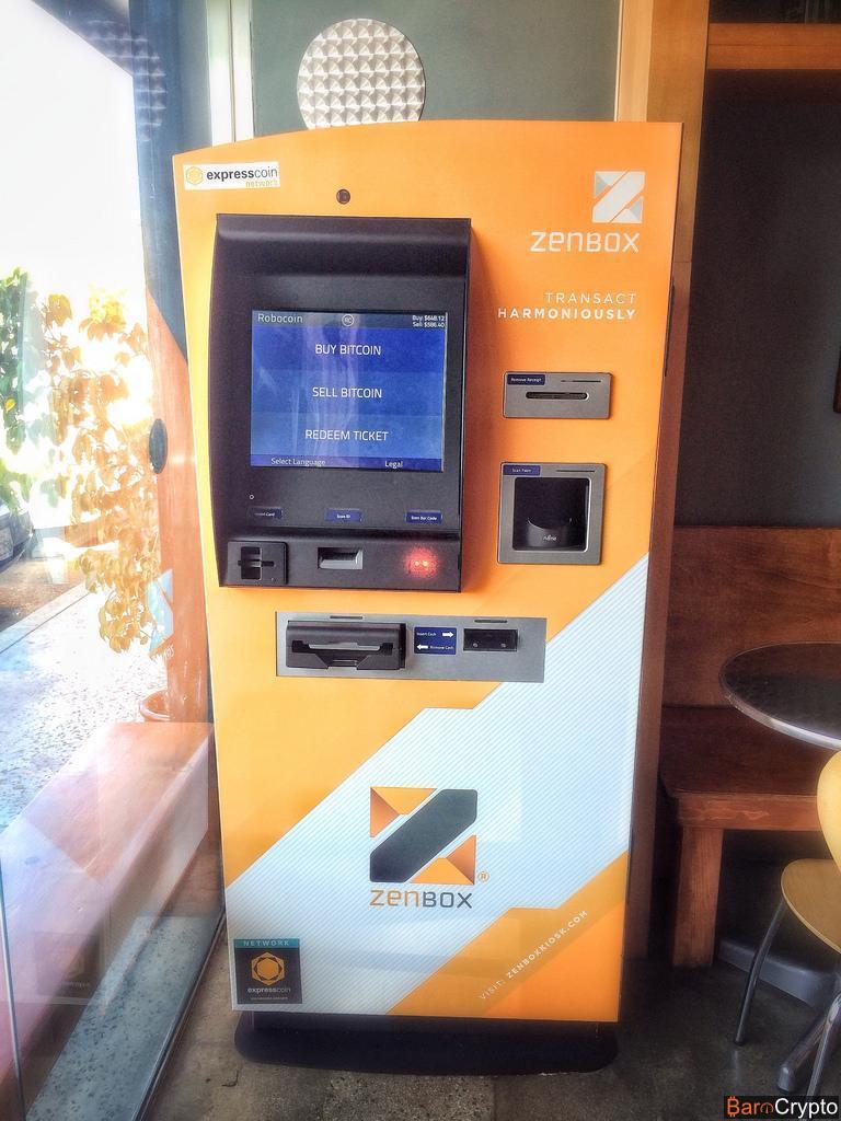 ATM distributeur bitcoins