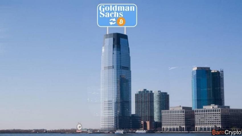 Un bureau de trading Bitcoin pour Goldman Sachs