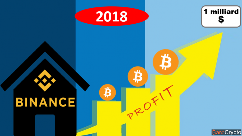 Binance vise un milliard de dollars de bénéfices pour cette année 2018