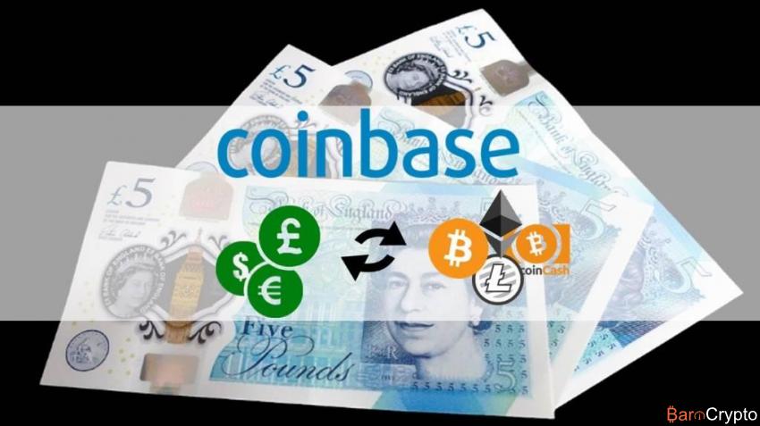 Acheter du BTC avec de la livre sterling, c'est possible sur Coinbase