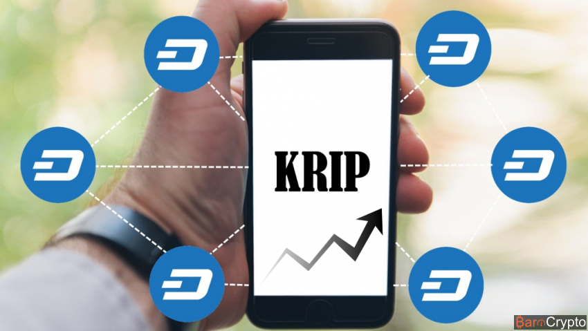 Cours DASH +20% : Explosion avec l'annonce du smartphone crypto KRIP