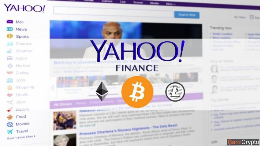 Le Bitcoin repasse au vert et Yahoo l'ajoute sur son portail Finance