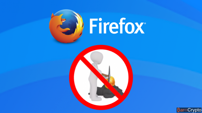 Forte chute du Bitcoin qui talonnait les $ 7 400 et Firefox lutte contre le cryptojacking