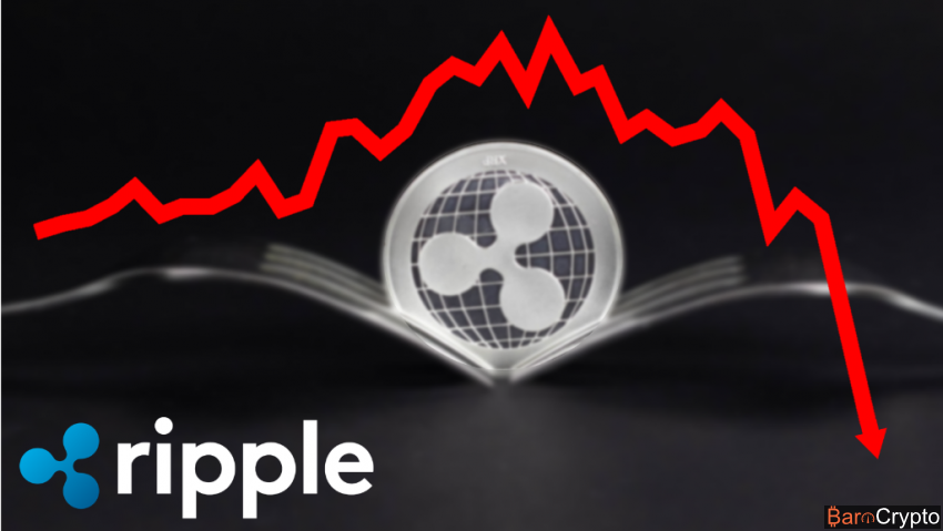 Le prix du Ripple chute de 15%, le global Marketcap perd 40 milliards $