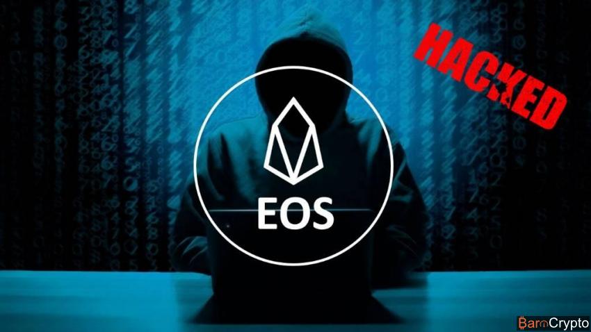 Le prix EOS plonge sous les $5, suite au vol de $240 000 sur EOSBet